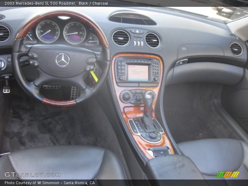 Black / Charcoal 2003 Mercedes-Benz SL 500 Roadster