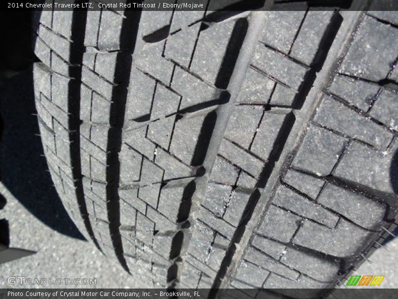 Crystal Red Tintcoat / Ebony/Mojave 2014 Chevrolet Traverse LTZ