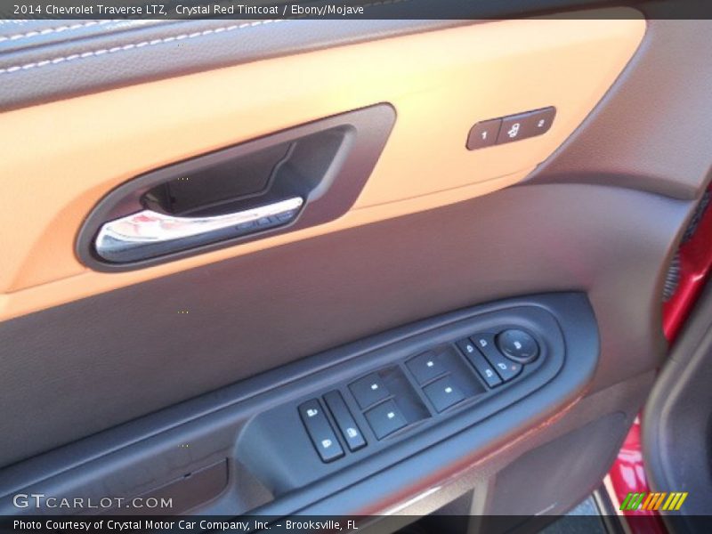 Crystal Red Tintcoat / Ebony/Mojave 2014 Chevrolet Traverse LTZ