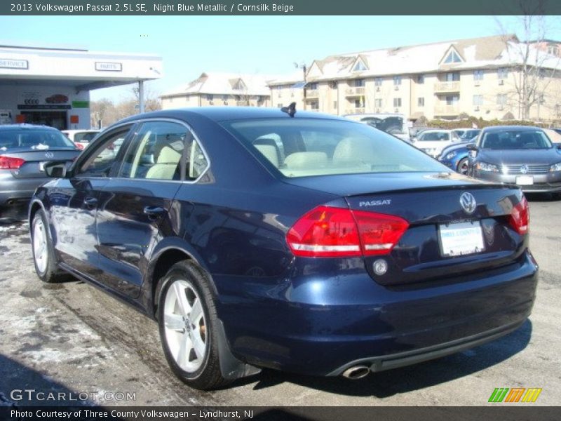 Night Blue Metallic / Cornsilk Beige 2013 Volkswagen Passat 2.5L SE