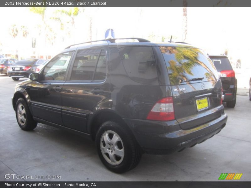 Black / Charcoal 2002 Mercedes-Benz ML 320 4Matic