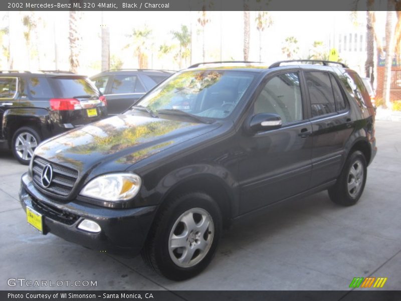 Black / Charcoal 2002 Mercedes-Benz ML 320 4Matic