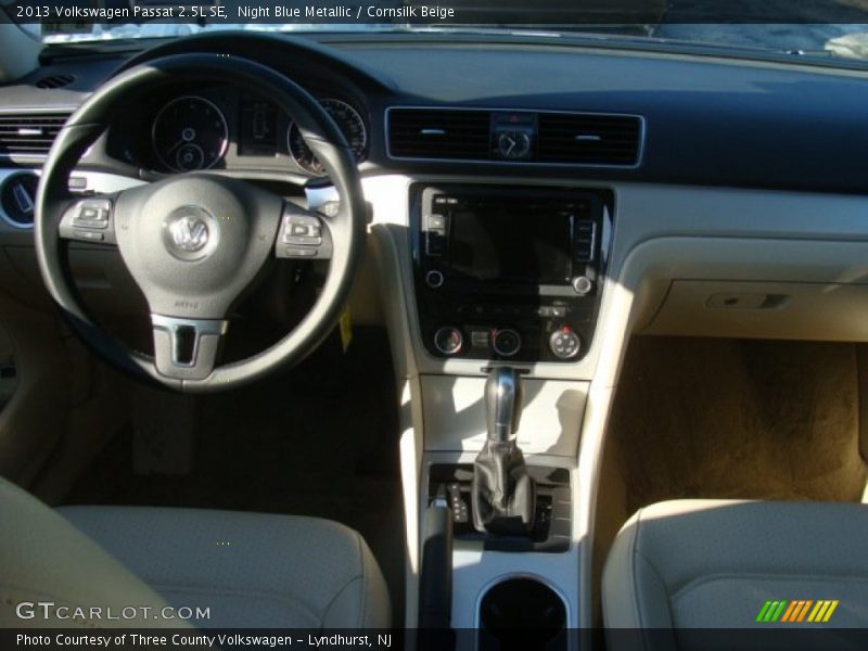 Night Blue Metallic / Cornsilk Beige 2013 Volkswagen Passat 2.5L SE