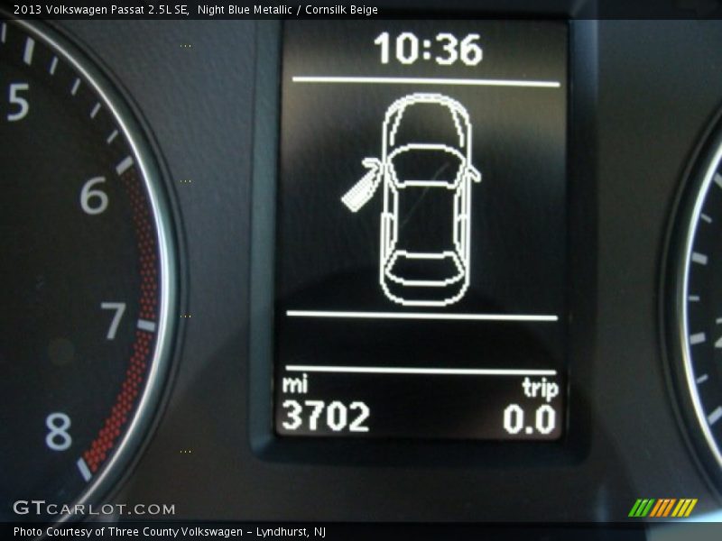 Night Blue Metallic / Cornsilk Beige 2013 Volkswagen Passat 2.5L SE