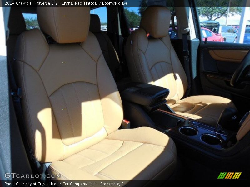 Crystal Red Tintcoat / Ebony/Mojave 2014 Chevrolet Traverse LTZ