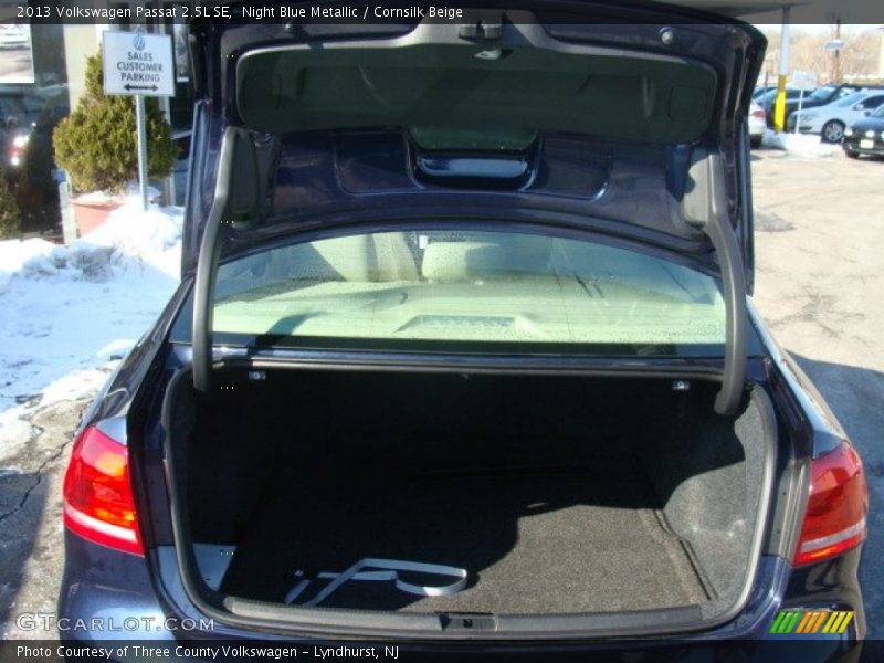 Night Blue Metallic / Cornsilk Beige 2013 Volkswagen Passat 2.5L SE