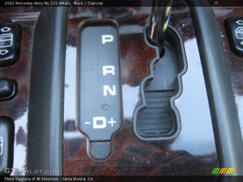 Black / Charcoal 2002 Mercedes-Benz ML 320 4Matic