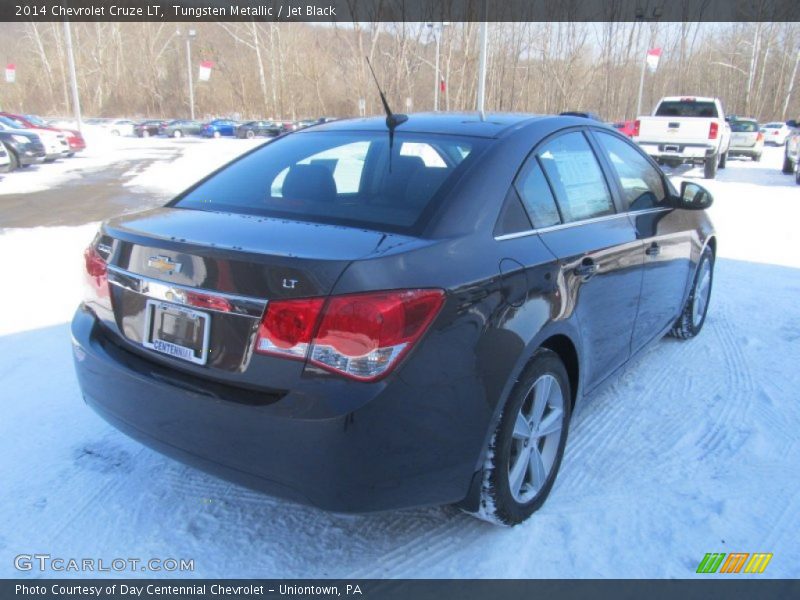 Tungsten Metallic / Jet Black 2014 Chevrolet Cruze LT
