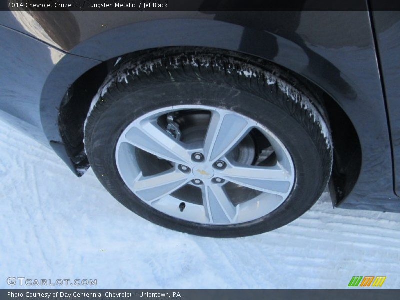 Tungsten Metallic / Jet Black 2014 Chevrolet Cruze LT
