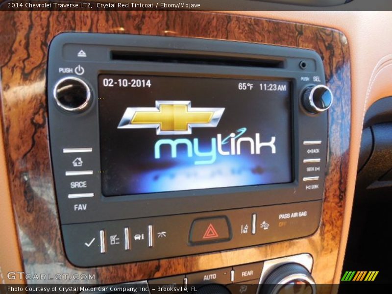 Crystal Red Tintcoat / Ebony/Mojave 2014 Chevrolet Traverse LTZ