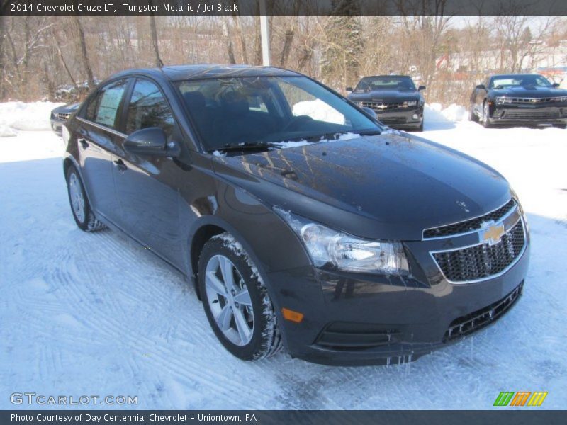 Tungsten Metallic / Jet Black 2014 Chevrolet Cruze LT