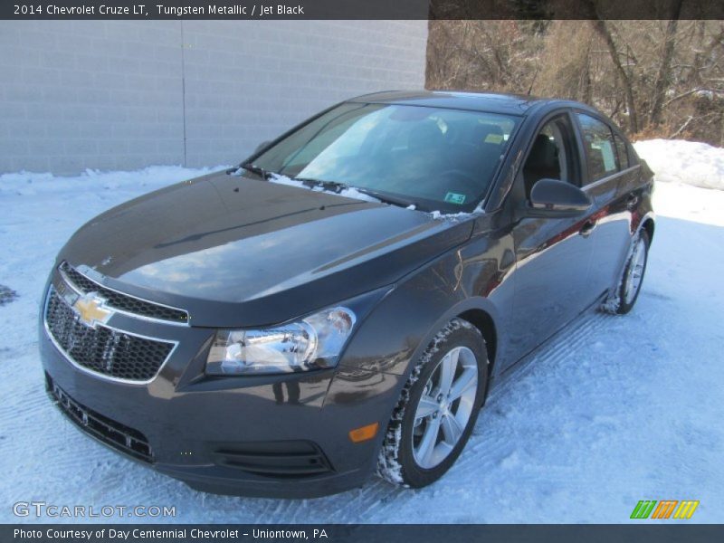 Tungsten Metallic / Jet Black 2014 Chevrolet Cruze LT
