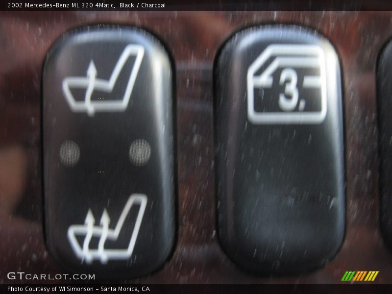 Black / Charcoal 2002 Mercedes-Benz ML 320 4Matic