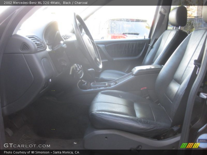 Black / Charcoal 2002 Mercedes-Benz ML 320 4Matic