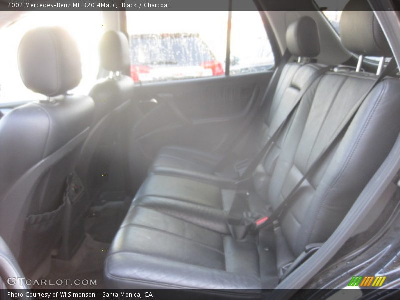 Black / Charcoal 2002 Mercedes-Benz ML 320 4Matic