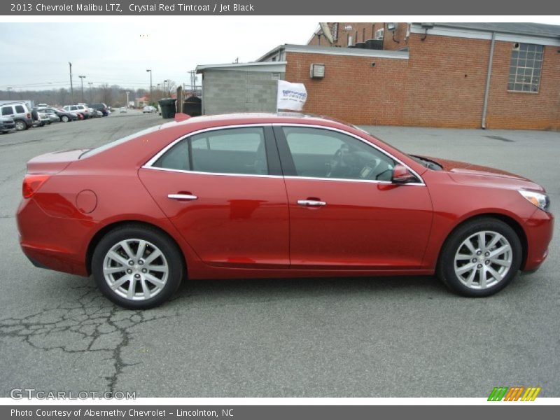 Crystal Red Tintcoat / Jet Black 2013 Chevrolet Malibu LTZ