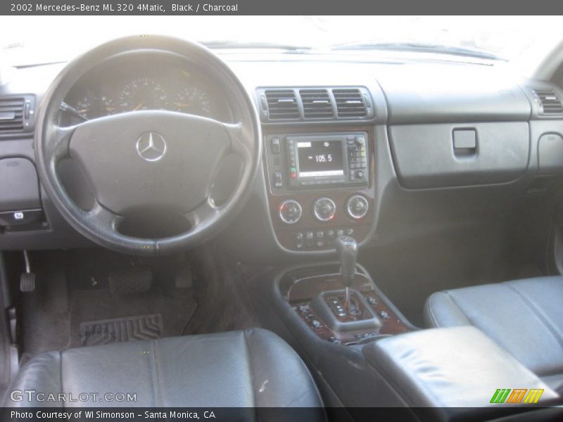 Black / Charcoal 2002 Mercedes-Benz ML 320 4Matic