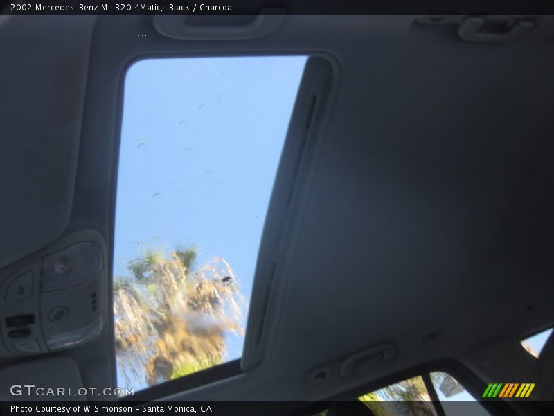 Black / Charcoal 2002 Mercedes-Benz ML 320 4Matic