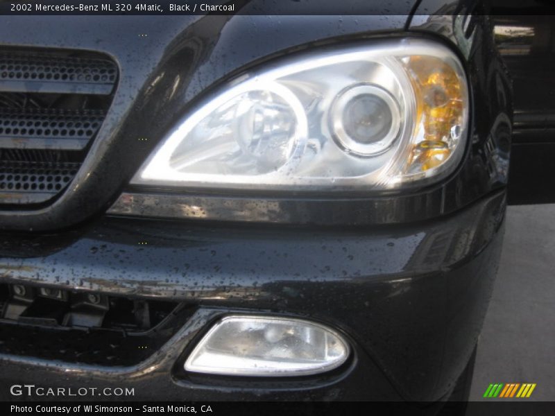 Black / Charcoal 2002 Mercedes-Benz ML 320 4Matic