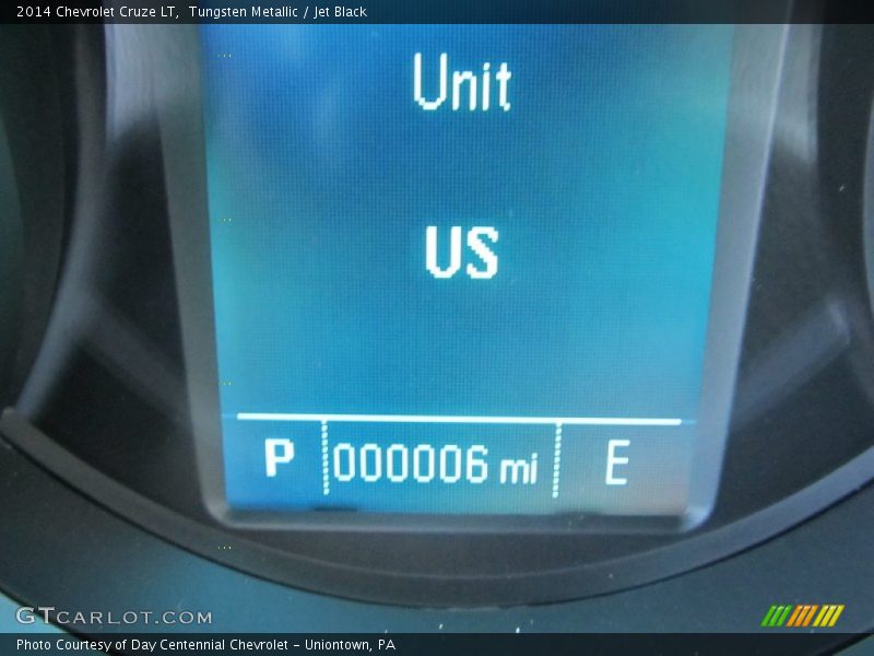 Tungsten Metallic / Jet Black 2014 Chevrolet Cruze LT