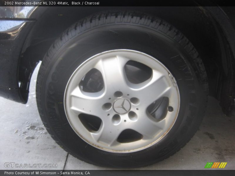 Black / Charcoal 2002 Mercedes-Benz ML 320 4Matic