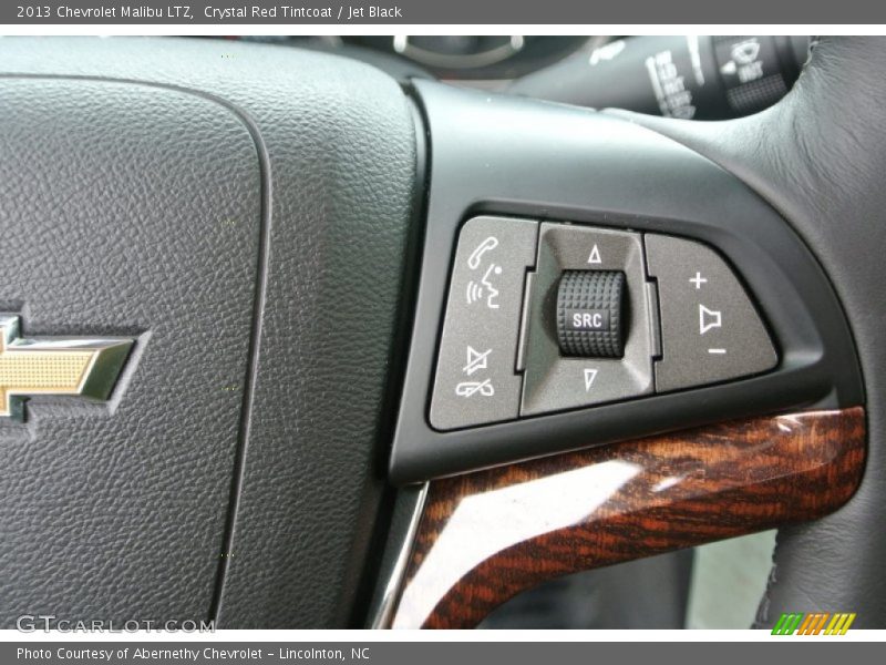 Crystal Red Tintcoat / Jet Black 2013 Chevrolet Malibu LTZ