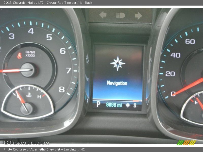 Crystal Red Tintcoat / Jet Black 2013 Chevrolet Malibu LTZ