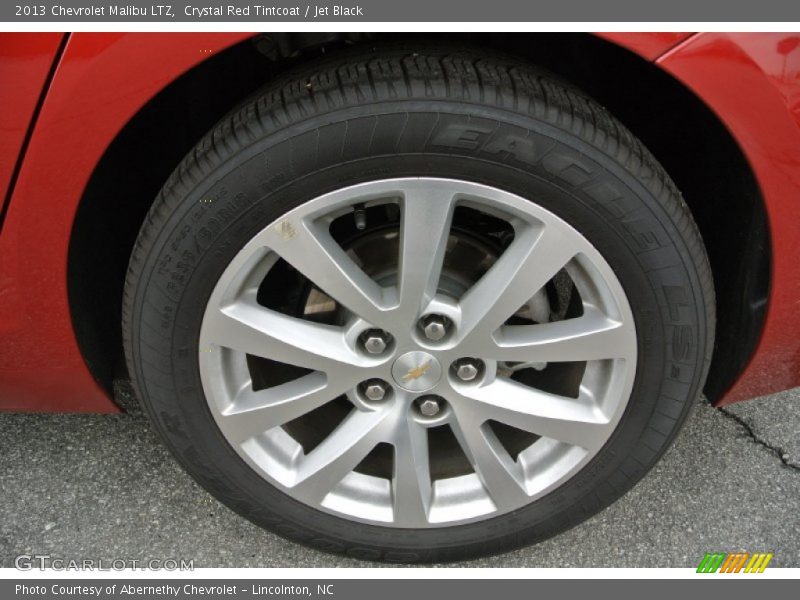 Crystal Red Tintcoat / Jet Black 2013 Chevrolet Malibu LTZ