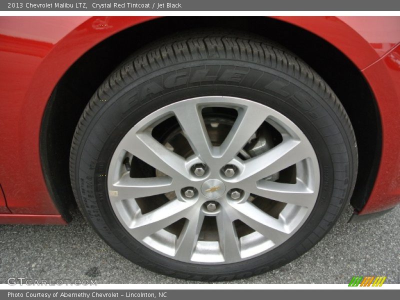 Crystal Red Tintcoat / Jet Black 2013 Chevrolet Malibu LTZ