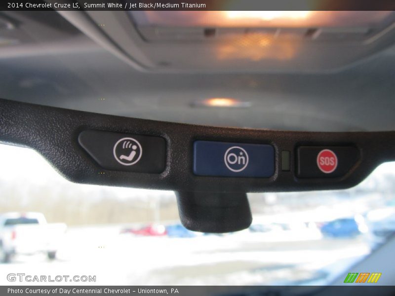 Summit White / Jet Black/Medium Titanium 2014 Chevrolet Cruze LS