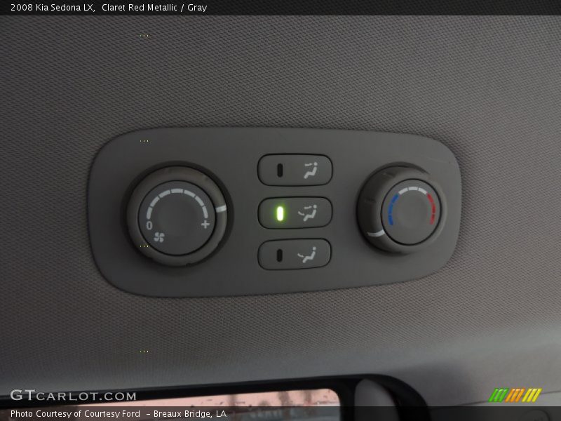 Claret Red Metallic / Gray 2008 Kia Sedona LX