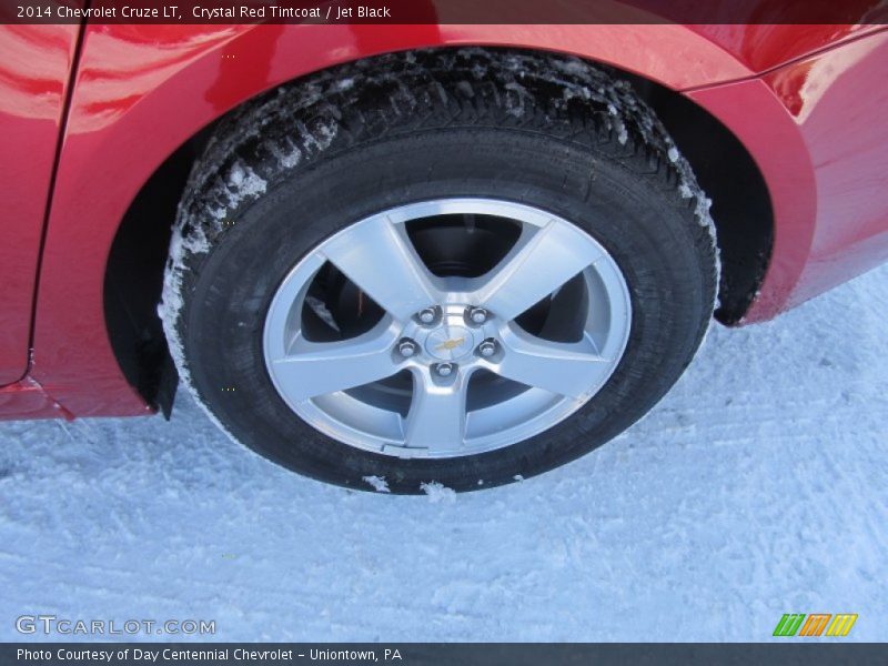 Crystal Red Tintcoat / Jet Black 2014 Chevrolet Cruze LT
