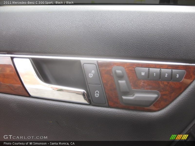 Black / Black 2011 Mercedes-Benz C 300 Sport
