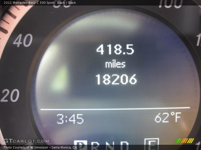 Black / Black 2011 Mercedes-Benz C 300 Sport