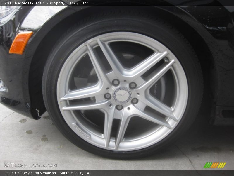 Black / Black 2011 Mercedes-Benz C 300 Sport