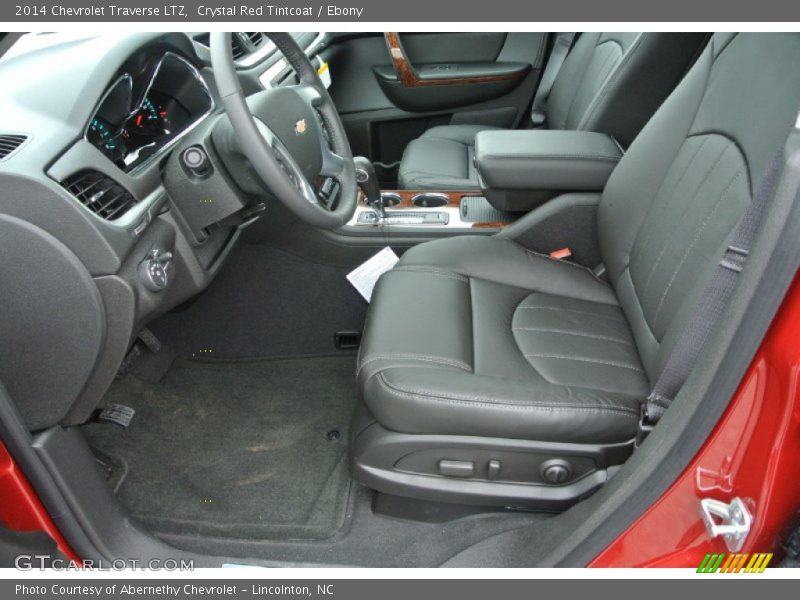 Crystal Red Tintcoat / Ebony 2014 Chevrolet Traverse LTZ