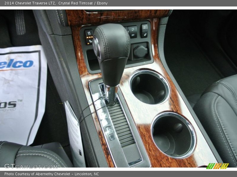 Crystal Red Tintcoat / Ebony 2014 Chevrolet Traverse LTZ