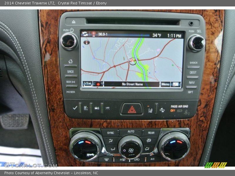Crystal Red Tintcoat / Ebony 2014 Chevrolet Traverse LTZ