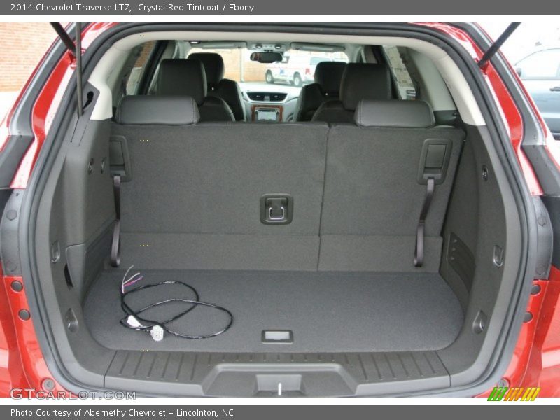 Crystal Red Tintcoat / Ebony 2014 Chevrolet Traverse LTZ