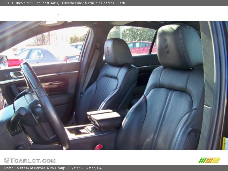 Tuxedo Black Metallic / Charcoal Black 2011 Lincoln MKS EcoBoost AWD