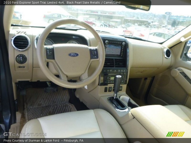 Camel/Sand Interior - 2010 Explorer Sport Trac Limited 4x4 