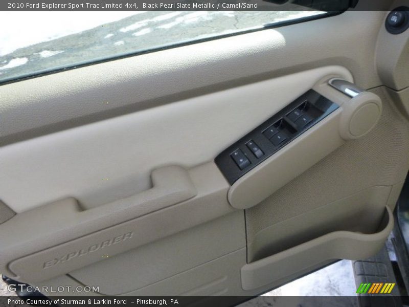 Black Pearl Slate Metallic / Camel/Sand 2010 Ford Explorer Sport Trac Limited 4x4