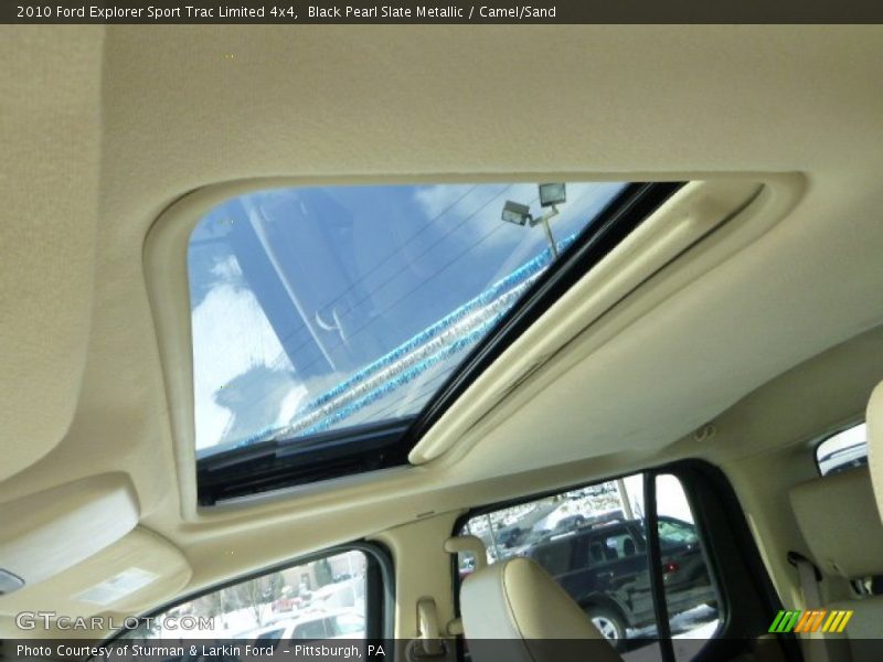 Black Pearl Slate Metallic / Camel/Sand 2010 Ford Explorer Sport Trac Limited 4x4