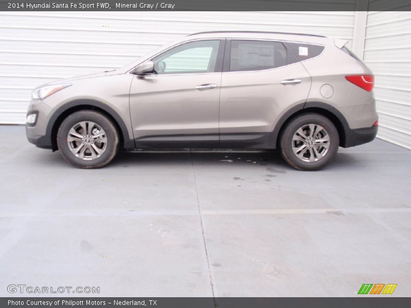 Mineral Gray / Gray 2014 Hyundai Santa Fe Sport FWD