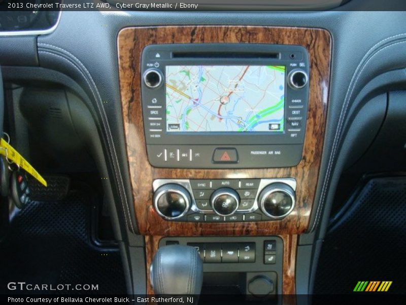 Cyber Gray Metallic / Ebony 2013 Chevrolet Traverse LTZ AWD