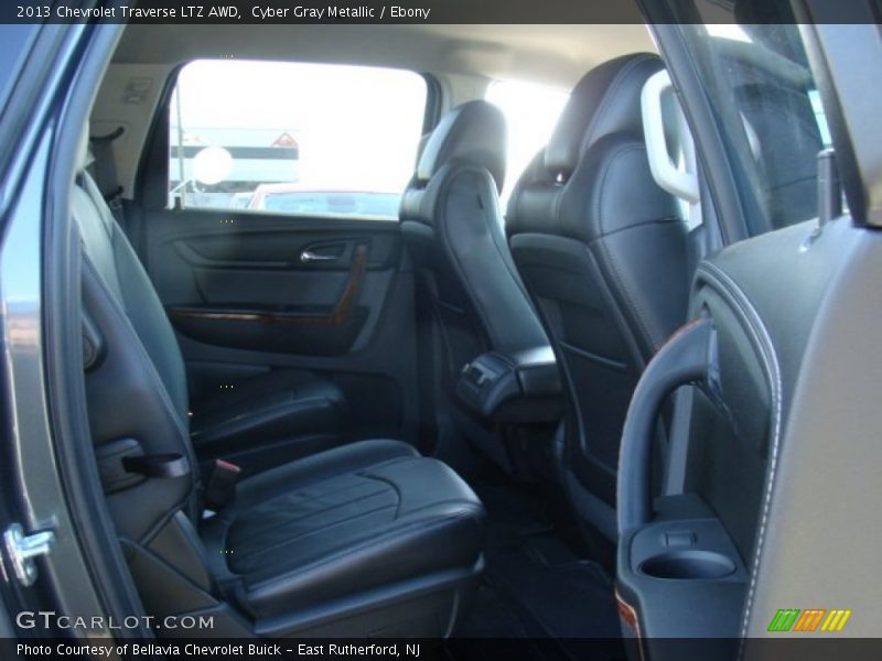Cyber Gray Metallic / Ebony 2013 Chevrolet Traverse LTZ AWD