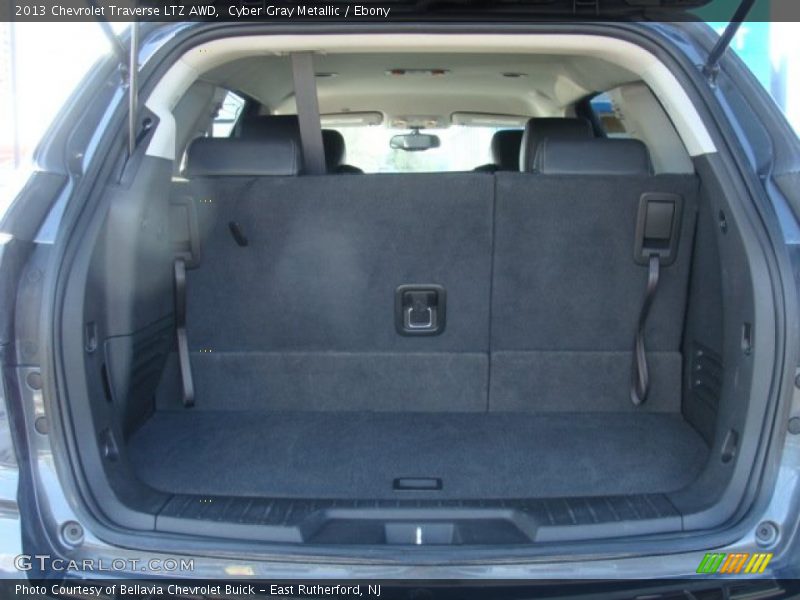 Cyber Gray Metallic / Ebony 2013 Chevrolet Traverse LTZ AWD