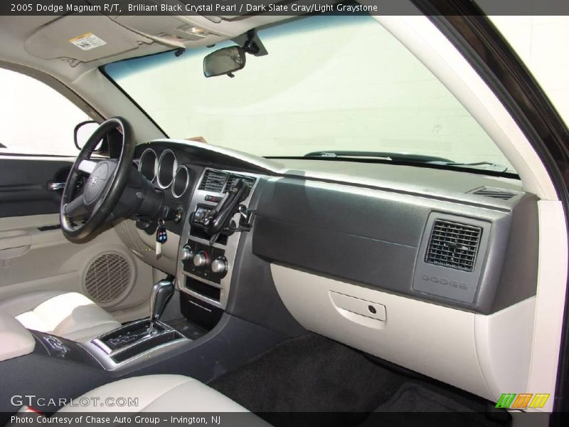 Brilliant Black Crystal Pearl / Dark Slate Gray/Light Graystone 2005 Dodge Magnum R/T