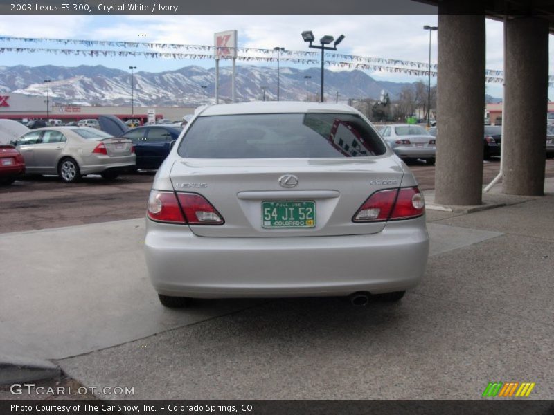 Crystal White / Ivory 2003 Lexus ES 300