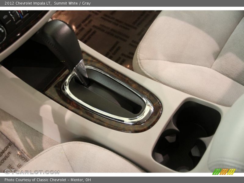 Summit White / Gray 2012 Chevrolet Impala LT